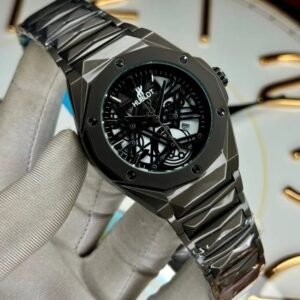 Hublot Gang Sang Spider Dial Watch (Premium Spider Chain Strap Edition) - Black